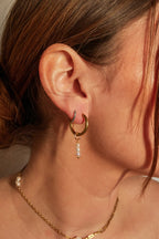 Charm 3 perles nacrées