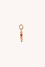 Charm 4 perles onyx