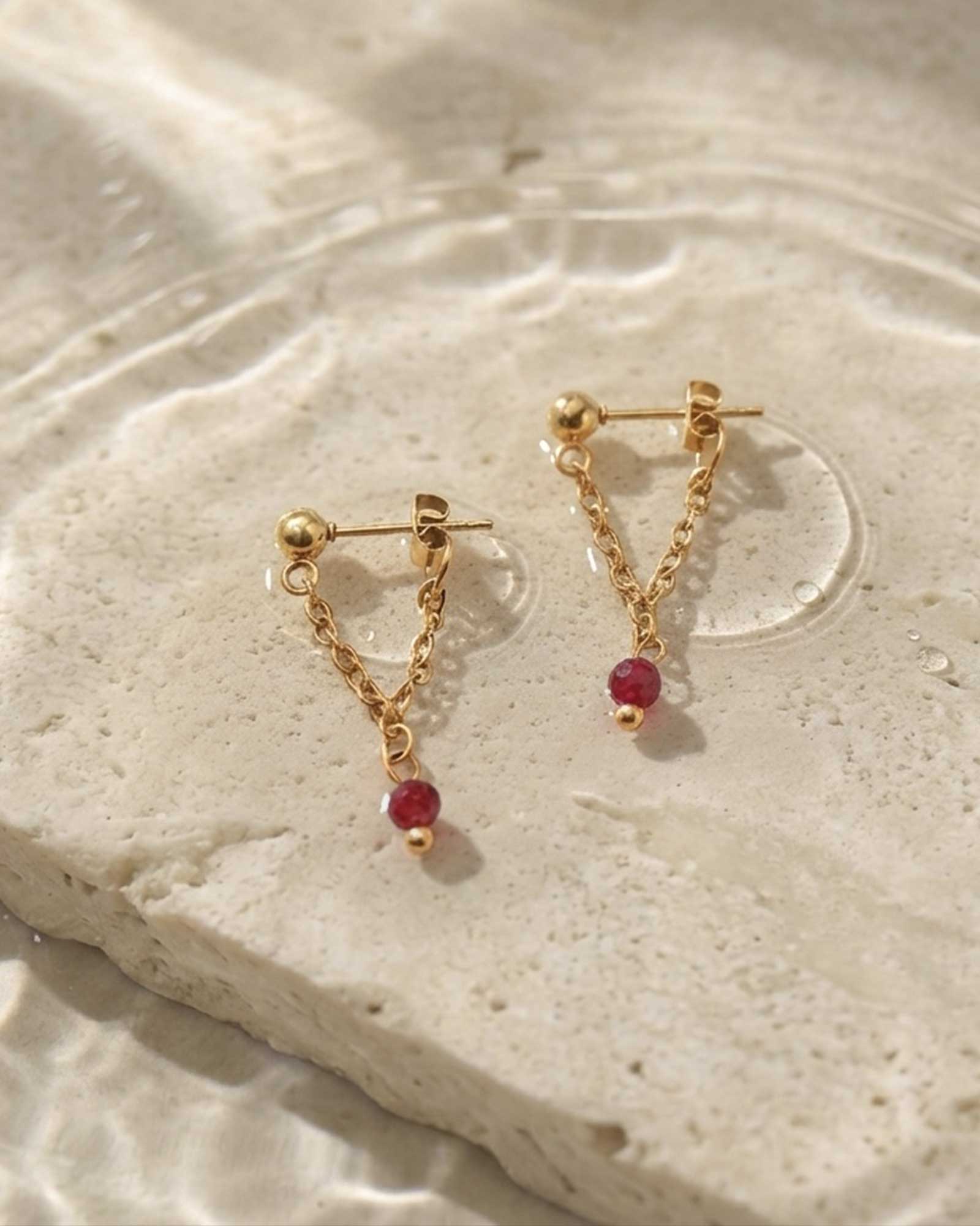 Boucles d'oreilles Halo - Calista Bijoux